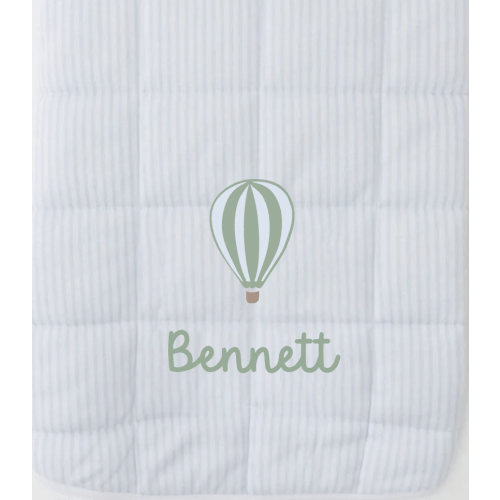 Tummy Time Mat - Embroidery Color: Green