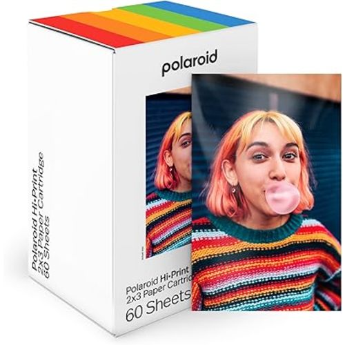 Polaroid Hi-Print Paper - 2x3 Photo Paper Cardridge - 60 Photos (6356)