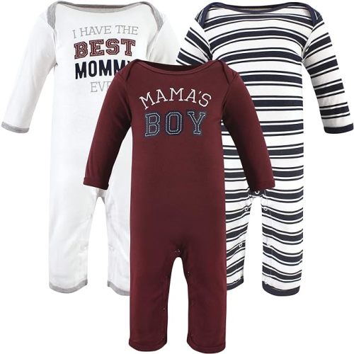 Hudson Baby unisex-child Cotton Coveralls