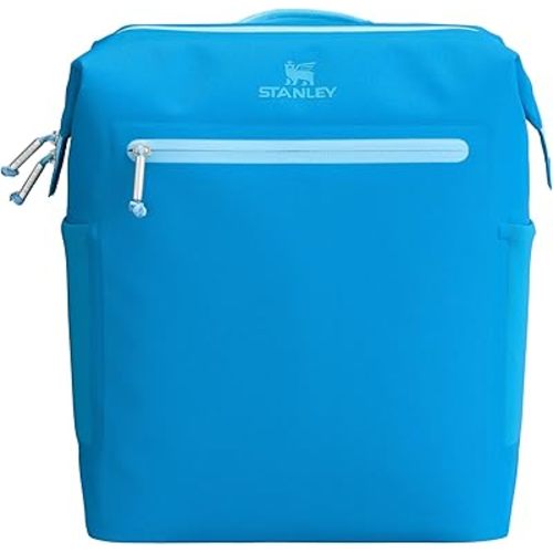 Stanley All Day Madeleine Backpack Soft Cooler 20 Can Cooler with Handle and Shoulder Straps Insulated Travel Bag with Zipper BPA-Free