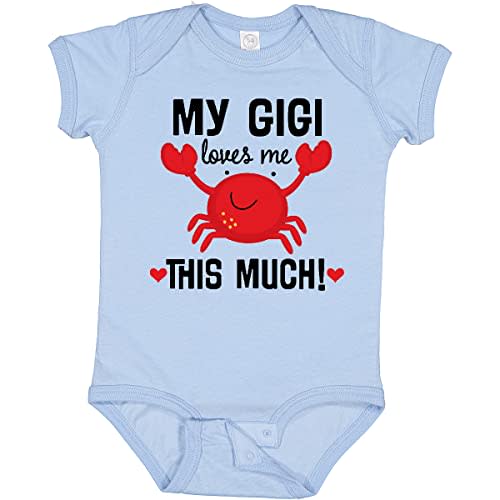 inktastic My Gigi Loves Me Grandkids Baby Bodysuit