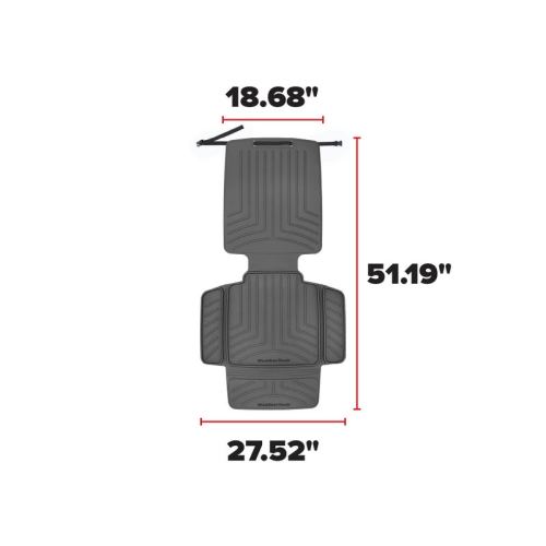 WeatherTech Child Car Seat Protector w/ Back - Black