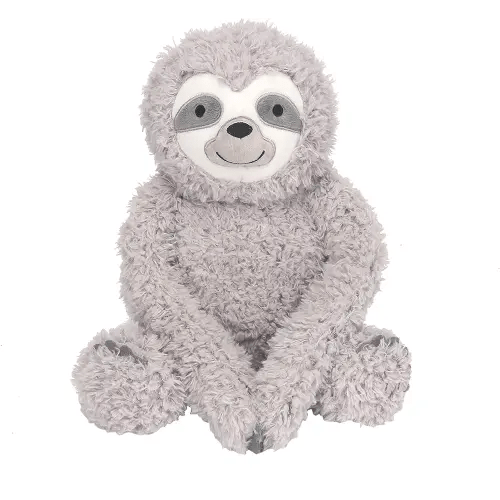 Lambs & Ivy Sloth Plush Gray Stuffed Animal Toy - Speedy