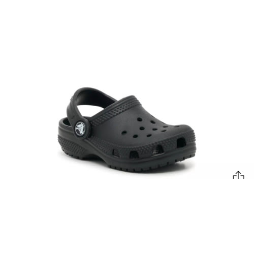 Toddler Classic Clog - Crocs Black