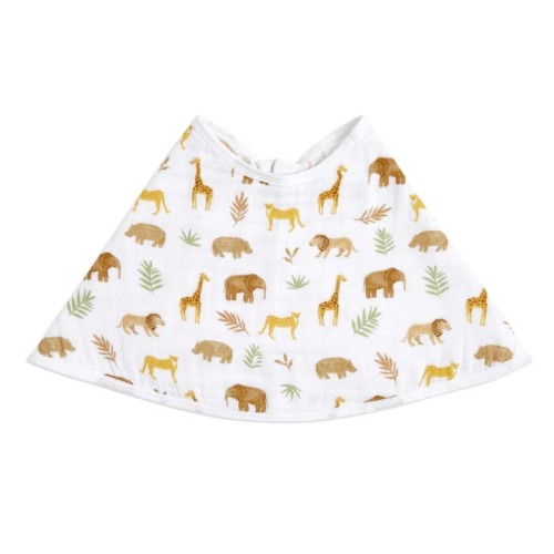 essentials cotton muslin burpy bib