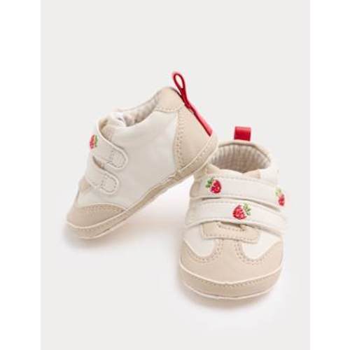 Baby Strawberry Pram Trainers (0-18 Mths )