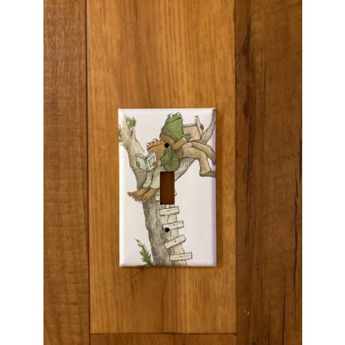 Adorable Frog and Toad Light Switch Cover