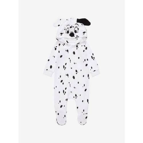 Disney 101 Dalmatians Puppy Eared Hood Full-Body Infant One-Piece