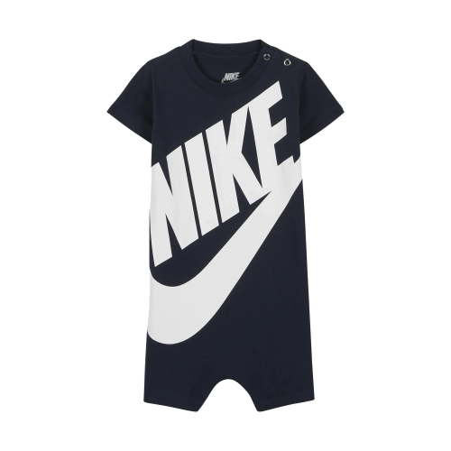 Nike Baby Boy Infant Shortall Obsidian5ND369-B8W/White, 3 Months