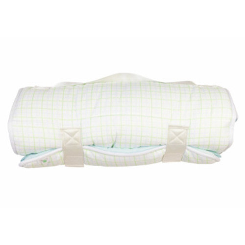 Apple of my Isla *BLUE/GREEN WINDOWPANE* Nap Mat