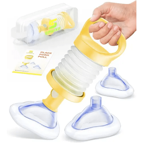 Portable Manual Suction Device FSA Eligible/HSA Eligible Home Kit for Adults and Children