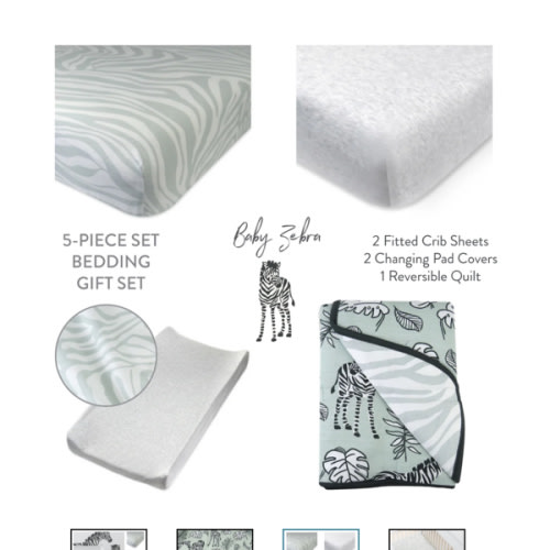 5-Piece NAP-TIME Organic Cotton Nursery Gift Set | Honest Baby Clothing