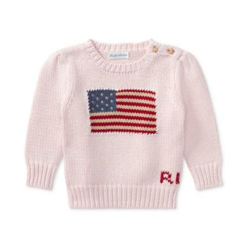 Baby Girls Flag Sweater