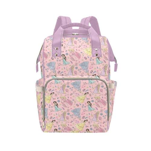 Princesses Backpack - Princesses Diaper Bag - Disney Trip Backpack