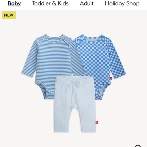 Magnetic 3-Pack Bodysuit & Pant – Magnetic Me