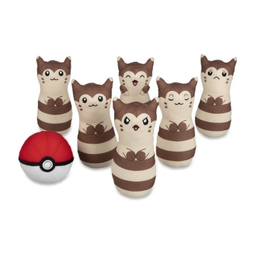 Furret Bowling Set Plush | Pokémon Center Official Site