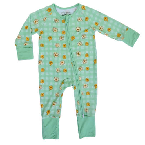 Anuanu Coverall (Long-sleeve zippered PJ) – Guava Jammies