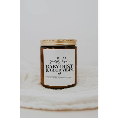 IVF, Smells Like Baby Dust And Good Vibes Candle
