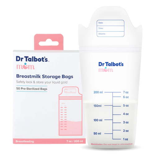 Dr. Talbot's Mom Breastmilk Storage Bags, 50 Count