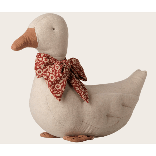 Maileg - Duck with Bow - Sand
