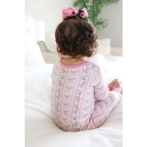 Convertible Zip Romper | Coquette Garden