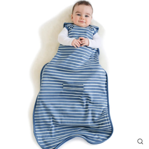 4 Season® Ultimate Baby Sleep Bag, Merino Wool & Organic Cotton, Navy Blue