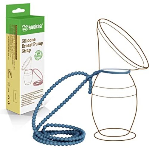 haakaa Breast Pump Strap for haakaa Gen.1/2/3 Breast Pump Manual Breast Pump Strap | Color: Bluestone