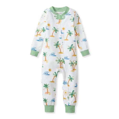 12 months. Beachy Palms Organic Cotton Sleeper – Burt's Bees Baby