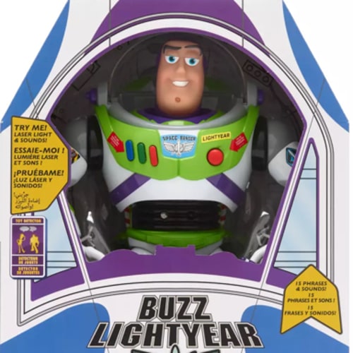Buzz Lightyear Interactive Talking Action Figure – Toy Story – 12'' | Disney Store