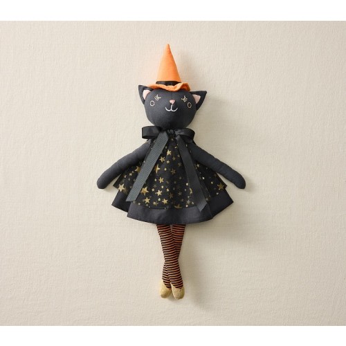 Halloween Witch Cat Designer Doll