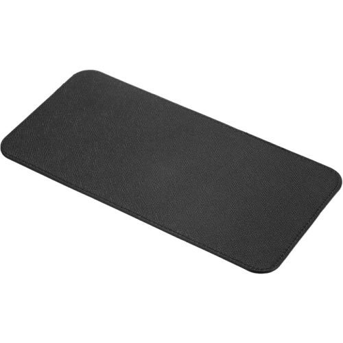 TIXIPEM 12 x 6IN Handbag Base Shaper [1PC] - PU Leather Bag Liner Board Insert Use for Tote & Backpack & Purse Organizer - [Black-4mm Thick] Bag Bottom Shaper Pad