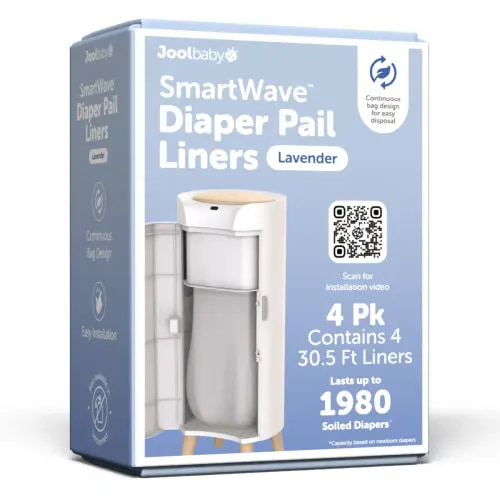 Jool Baby SmartWave Touch-Free Diaper Pail Liner Refills, 4 Pack - TikTok Shop