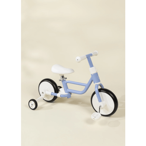 Coco Village 4-in-1 Tricycle with Push Handle & Training Wheels - Ocean