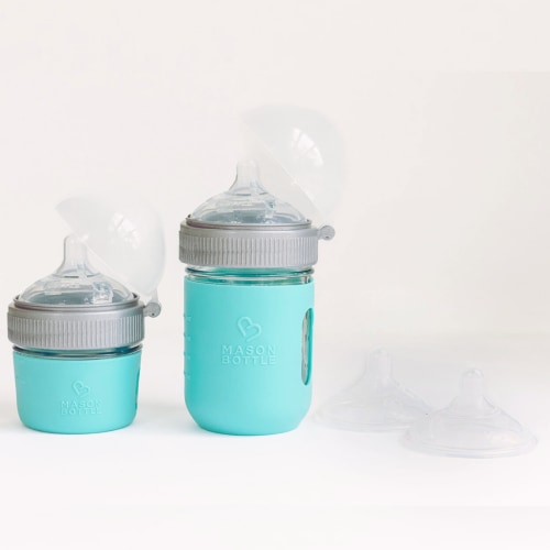 Essential Gift Set | Glass Baby Bottles | Mason Bottle