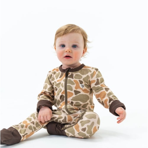 Baby Zip Up - Venado Camo – BURLEBO
