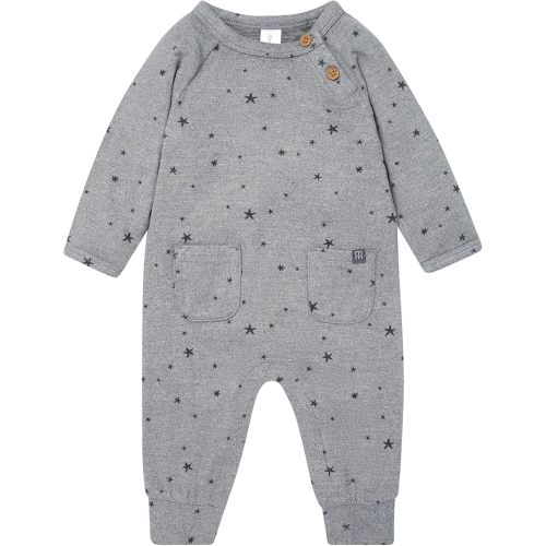 (12m) Modern Moments by Gerber Baby Boys' Raglan Sleeve & Long Leg Romper