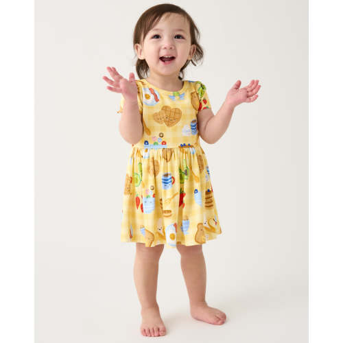 Breakfast Bunch Skater Dress with Bodysuit
