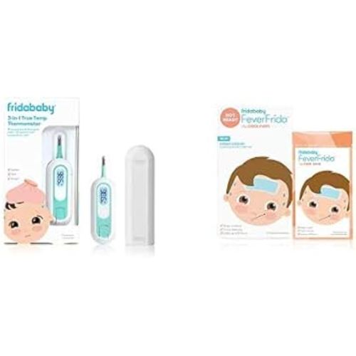 FridaBaby 3-in-1 True Temp Digital Thermometer + Cool Pads