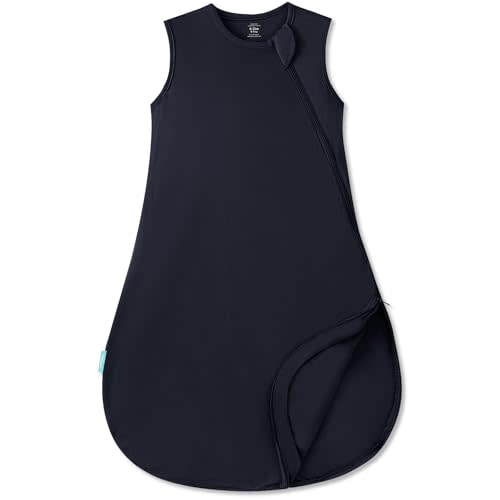 PurComfy Supersoft Sleep Sack 0.5 TOG, Premium Bamboo Viscose Sleeping Bag Thin Baby Wearable Blanket 2-Way Zipper Sleep Sack