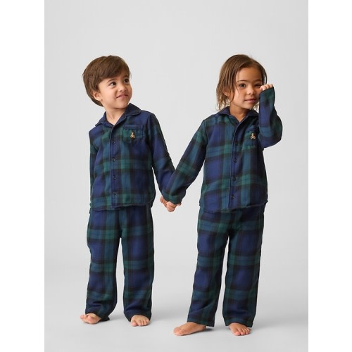 Baby & Toddler Recycled Flannel PJ Set