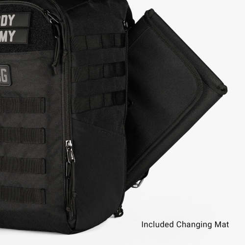 Mini Diaper Bag Backpack + Changing Mat by TBG – Tactical Baby Gear