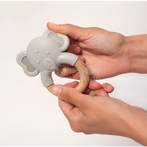 Montessori Elephant Teether - Soothing & Calming!