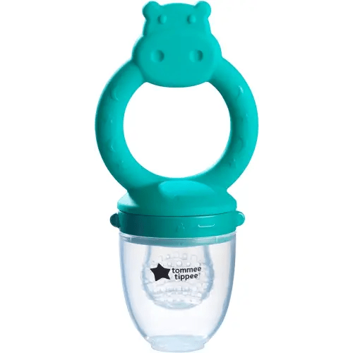 Tommee Tippee Baby Fresh Food and Fruit Feeder, Teether Soothes Sore Gums, Dishwasher and Steriliser Safe, Ideal for Weaning, Easy-Hold Handle, 4m+