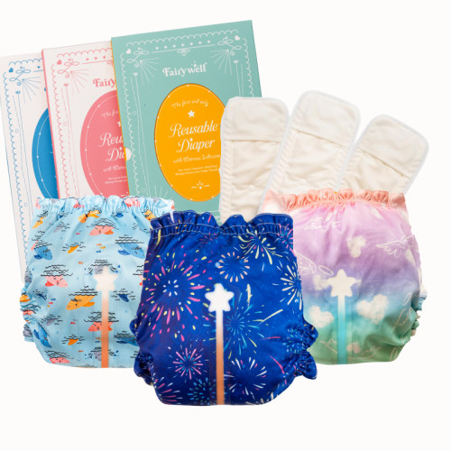Fairywell Cloth Diaper – 3 Pack