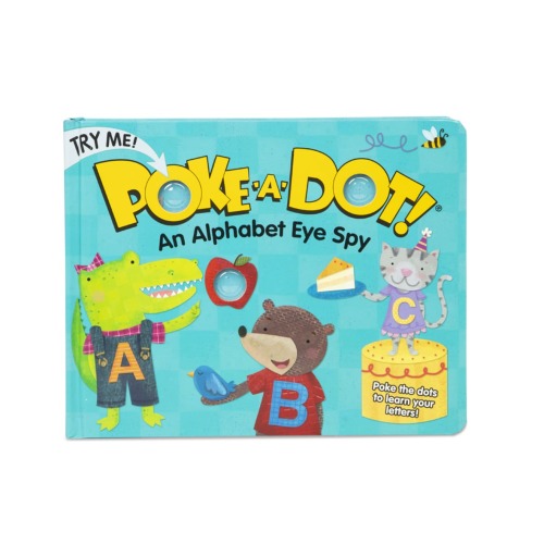 Poke-A-Dot: Alpha Eye Spot Book | Eye Spy Book