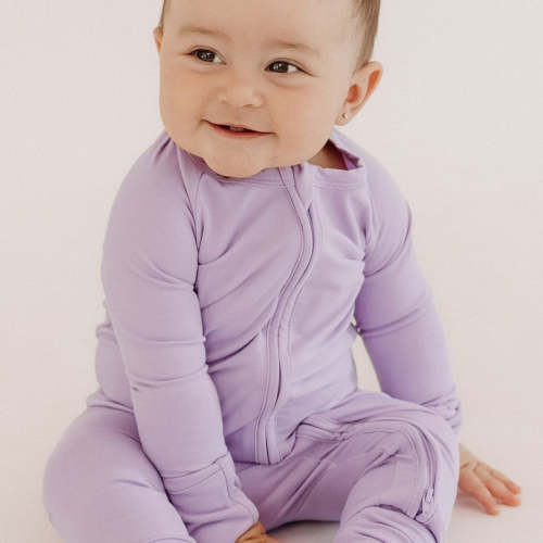 Infant Romper in Lilac