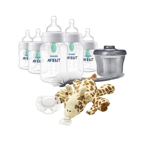 Philips Avent Anti-Colic Baby Bottle with AirFree Vent Newborn Gift Set