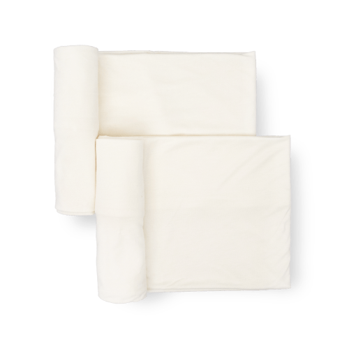 Stretch Knit Swaddle Blanket 2 Pack - White