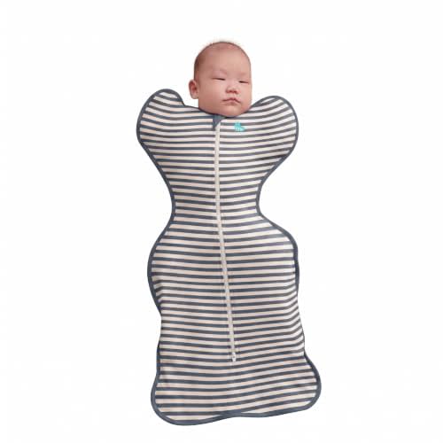 Love to Dream Swaddle UP, Baby Sleep Sack, Self-Soothing Swaddles for Newborns, Improves Sleep, Secure Fit Helps Calm Startle Reflex, New Born Essentials for Baby, 8-13lb, Denim