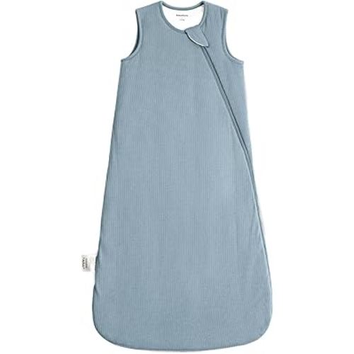 Rayon Made from Bamboo Sleep Sack 6-12 Months Supersoft Toddler Sleep Sack 1.0 Tog Breathable Baby Wearable Blanket with 2-Way Zipper Unisex Sleeping Bag for Babies